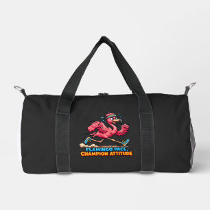 Flamingo-Pace-Champion-Einstellung-Laufdesign Duffle Bag