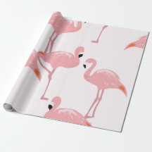 Flamingo-Packpapier