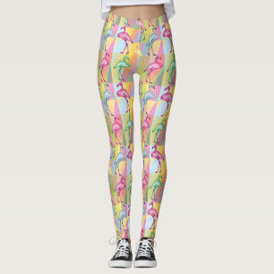 Flamingo-Parade Leggings