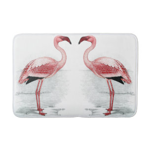 FLAMINGO-PARK 2 rosa Flamingo-Bad-Matte Badematte