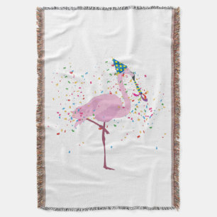 Flamingo Partying - Tiere mit Party Decke