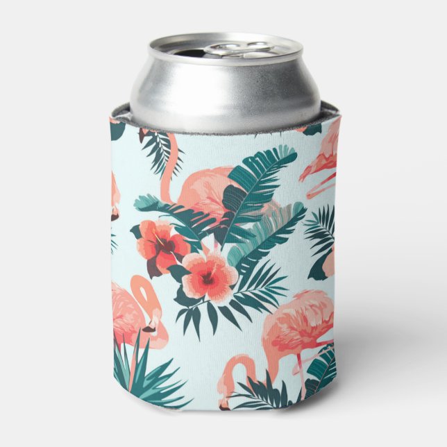 Flamingo Pattern Dosenkühler (Kanne Vorderseite)