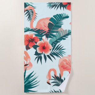 Flamingo Pattern Strandtuch