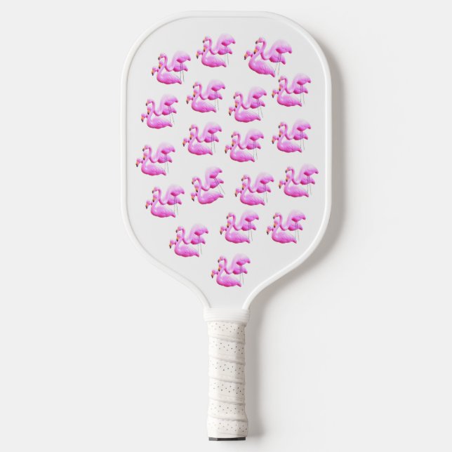 Flamingo Pickleball Schläger (Vorderseite)
