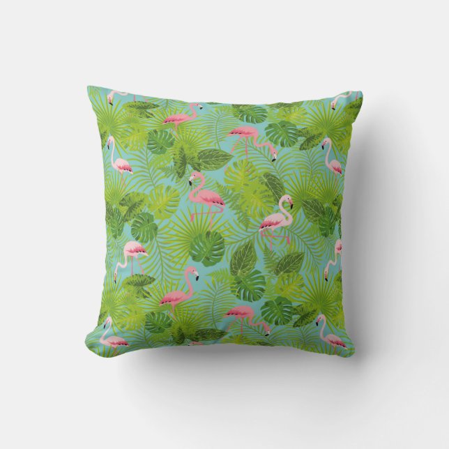 Flamingo Pillowcase Kissen (Vorderseite)