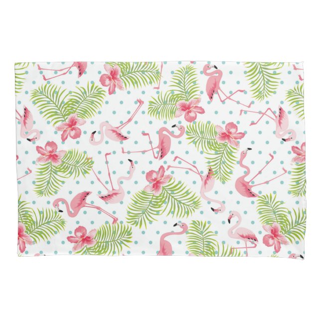 Flamingo Pillowcase Kissenbezug (Vorderseite)