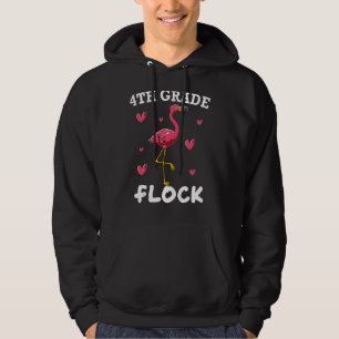 Flamingo Pink Bird Flamingo zurück zur Schule für  Hoodie