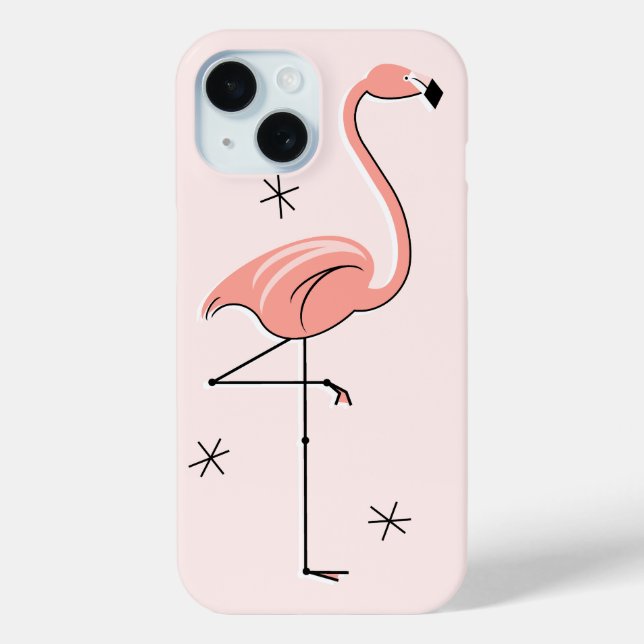 Flamingo Pink iPhone Gehäuse Case-Mate iPhone Hülle (Rückseite)