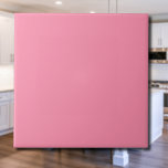 Flamingo Pink Solid Color | Klassisches Elegant Fliese<br><div class="desc">Flamingo Pink Solid Color | Classic | elegant | Trendy | Stilvoll | Geschenk</div>