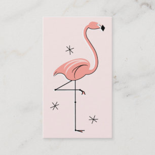 Flamingo Pink Visitenkarte