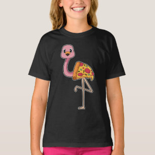 Flamingo Pizza T-Shirt