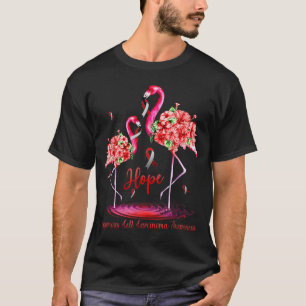 Flamingo-Plattenepithelkarzinom-Bewusstsein T-Shirt