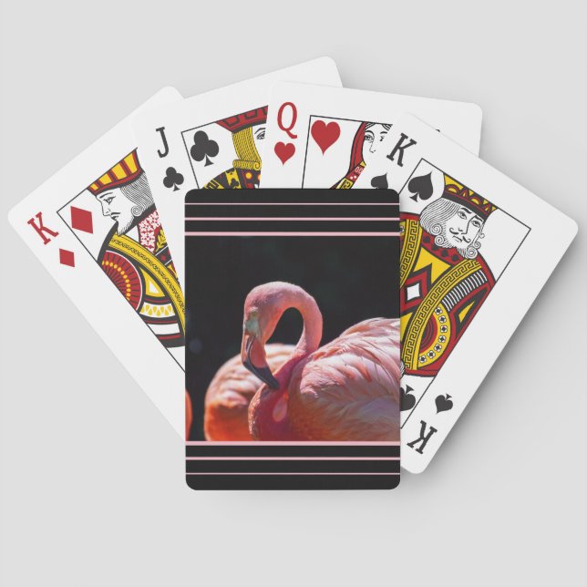 Flamingo Playing Cards Spielkarten (Rückseite)
