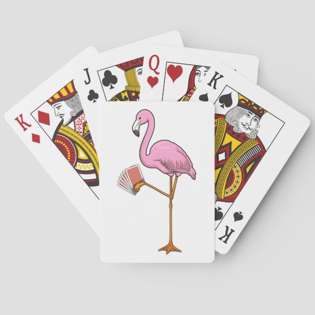 Flamingo Poker Poker Karten Spielkarten (Rückseite)