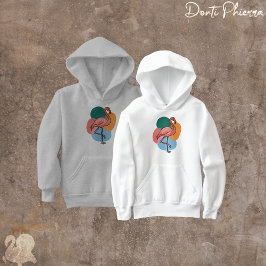 Flamingo Pop Hoodie