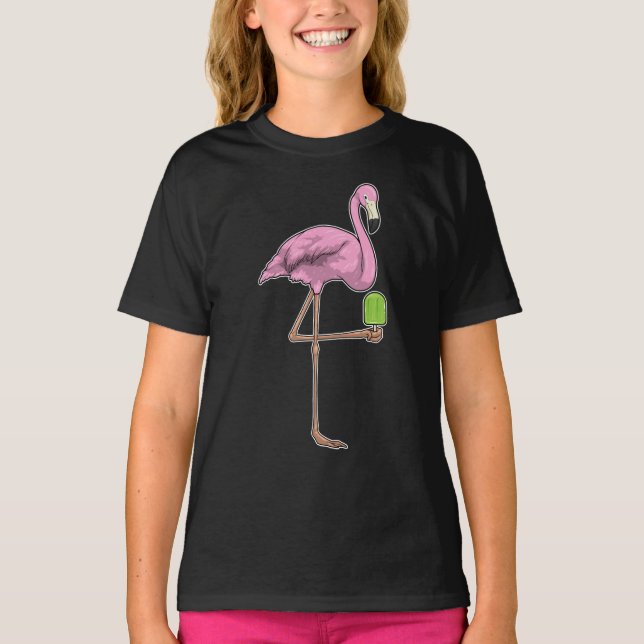 Flamingo Popsicle T-Shirt (Vorderseite)