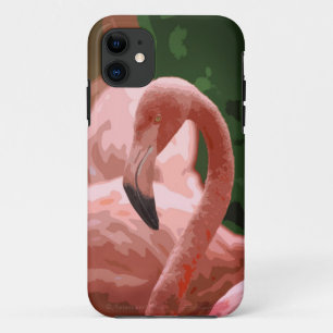 Flamingo Pose Art iPhone5 Fall iPhone 11 Hülle