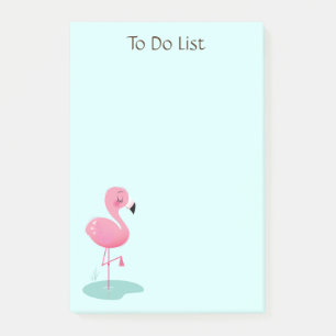 Flamingo Post-it Notes Klebezettel
