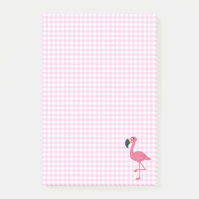 Flamingo Post-it® Notes Post-it Klebezettel (Vorderseite)