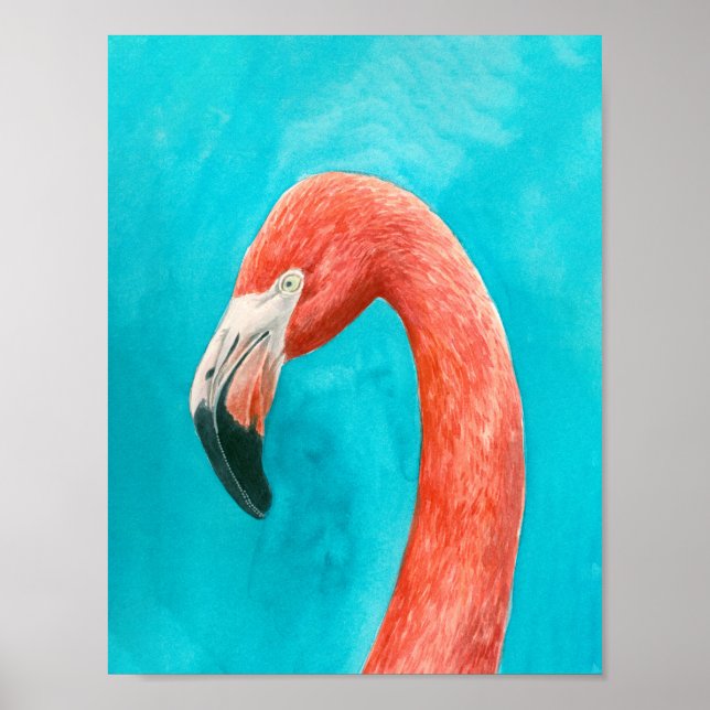 Flamingo Poster (Vorne)