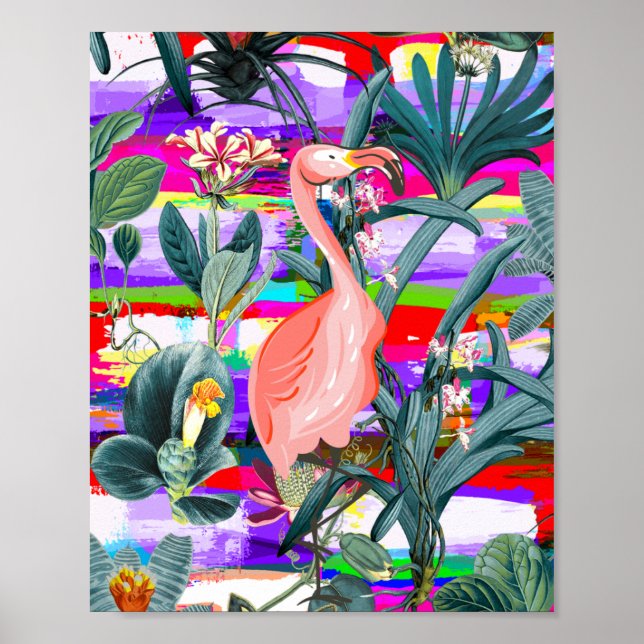 Flamingo Poster (Vorne)