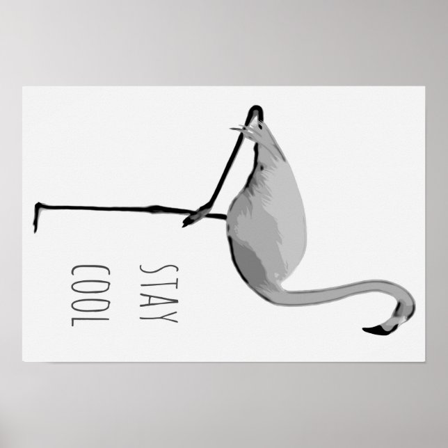 Flamingo Poster #2 (Vorne)