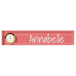 Flamingo Red Namensplakette