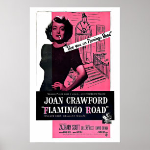 Flamingo Road 1949 Filmplakat Druck 40er Jahre Vin Poster