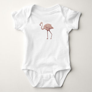 Flamingo Rosa Baby-Bodyanzug Baby Strampler