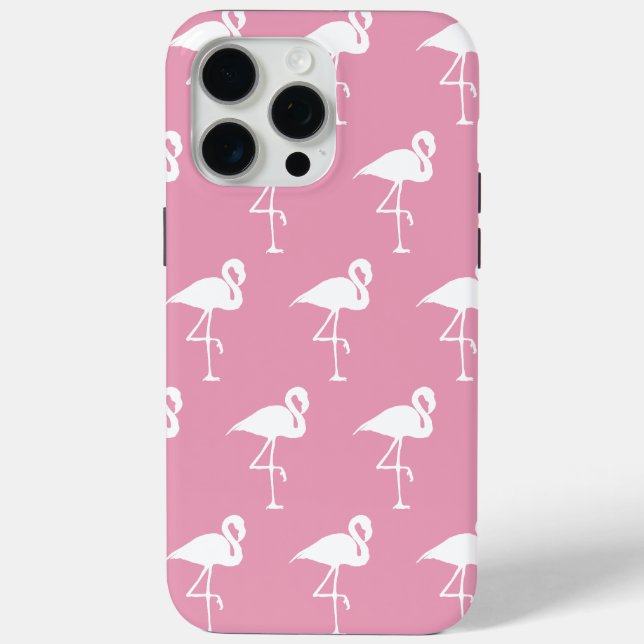 Flamingo Rosa Case-Mate iPhone Hülle (Rückseite)