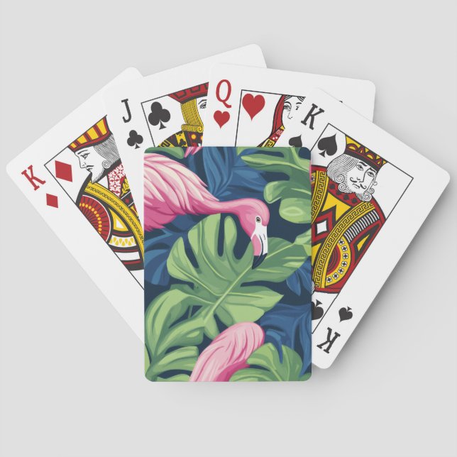 Flamingo Royale Spielkarten (Rückseite)