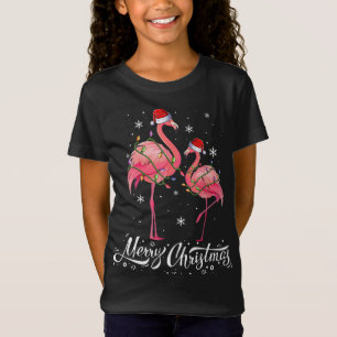 Flamingo Santa Light Weihnachts-Sweater Flamingo C T-Shirt