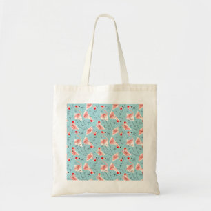 Flamingo Santas Blue Multi Tüte Tragetasche