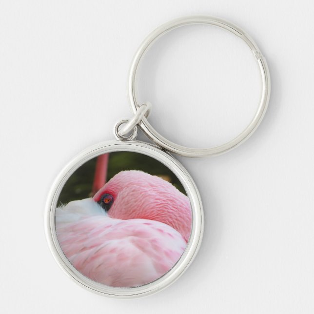 Flamingo Schlüsselanhänger (Vorne)