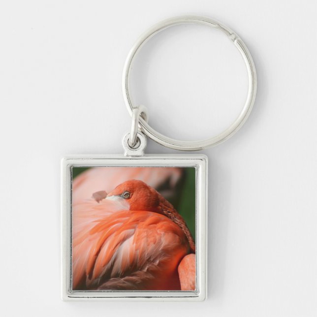 Flamingo Schlüsselanhänger (Vorne)