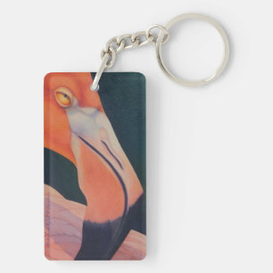 Flamingo-Schlüsselanhänger Schlüsselanhänger