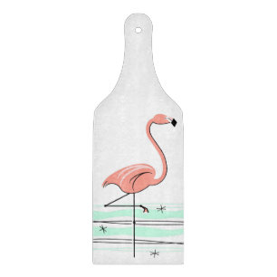 Flamingo Schneidebrettpaddel Schneidebrett