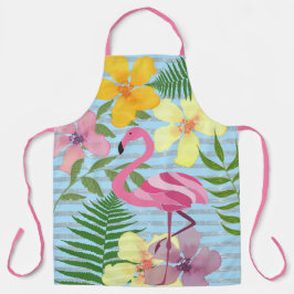 Flamingo Schürze