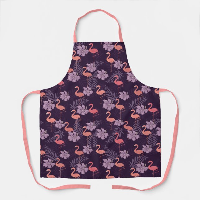 Flamingo-Schürze Schürze (Vorderseite)