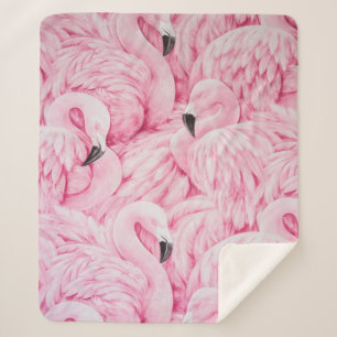 FLAMINGO SIND ÜBERALL SHERPADECKE