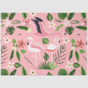 Flamingo Sommerkollektion One Design 6 Seidenpapier