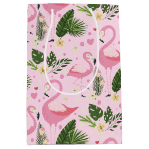 Flamingo Sommerkollektion One Design 8 Mittlere Geschenktüte