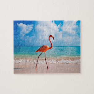Flamingo-Spiel-Puzzlespiel Puzzle