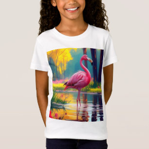 Flamingo Stehend im See-365476 T-Shirt