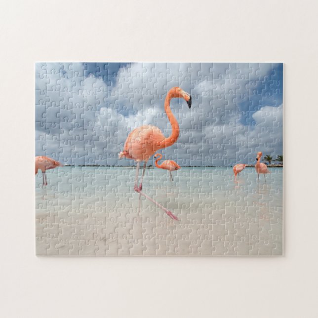Flamingo-Strand Aruba Puzzle (Horizontal)
