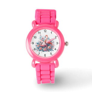 Flamingo Sublimierung-95158 Armbanduhr