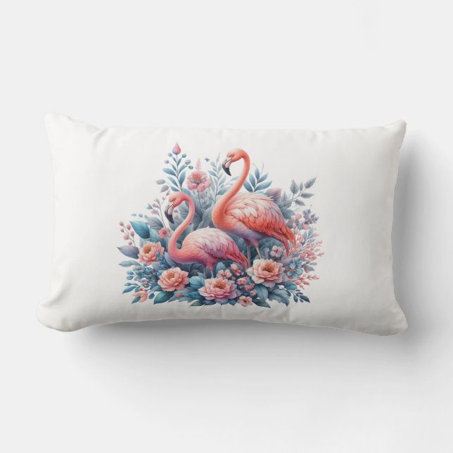 Flamingo Sublimierung-95158 Lendenkissen (Vorderseite)