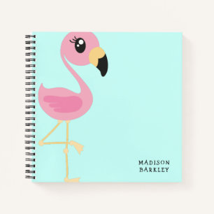 Flamingo Süße Tropische Kinder Notizbuch