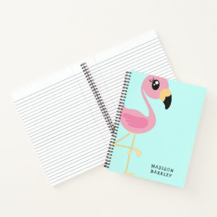 Flamingo Süße Tropische Kinder Notizbuch