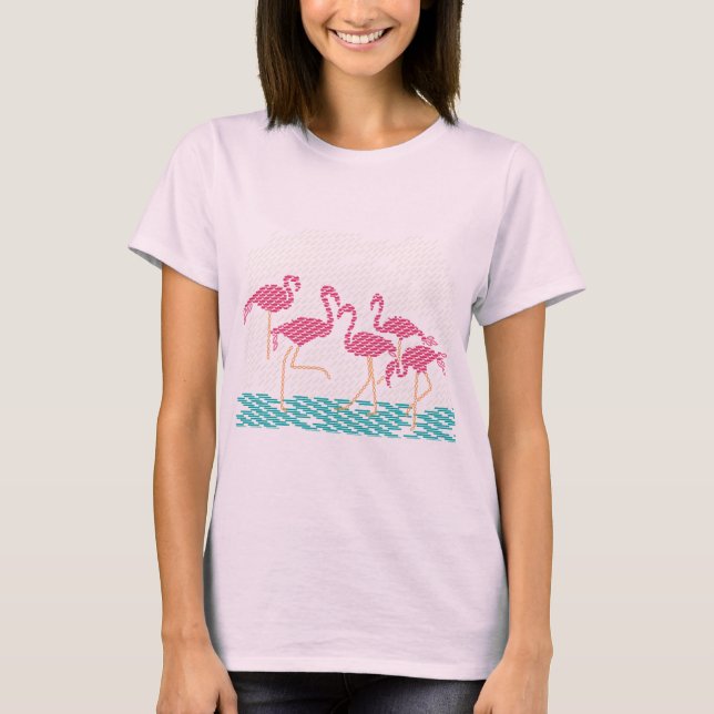 Flamingo T-Shirt (Vorderseite)